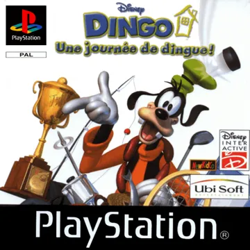 Disney Dingo Une Journee de Dingue! (FR) box cover front